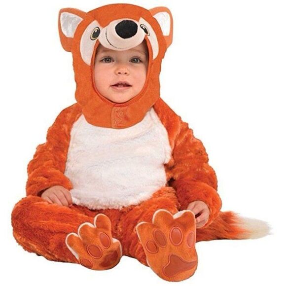 Furry Fox Infant 0-6 Month halloween Costume - baby custome NEW - Picture 2 of 8